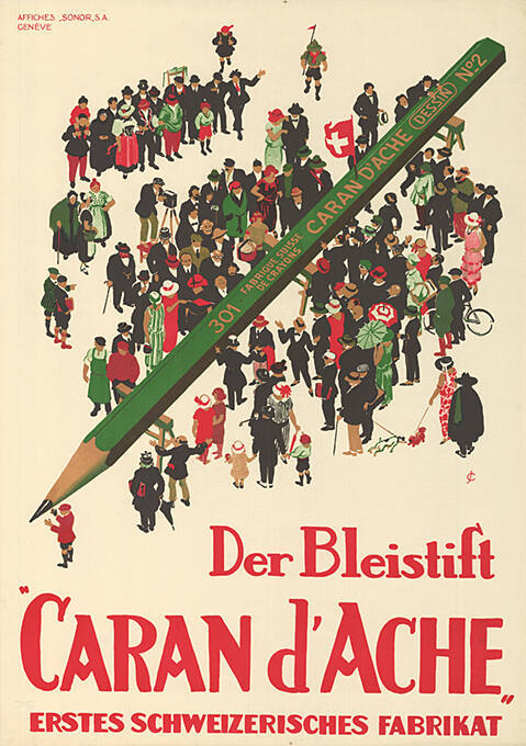 Der Bleistift, Caran d’Ache, Erstes Schweizerisches Fabrikat