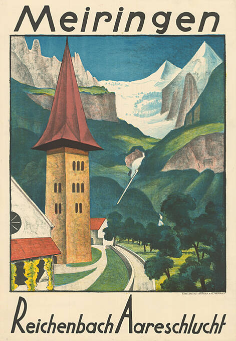 Meiringen, Reichenbach Aareschlucht