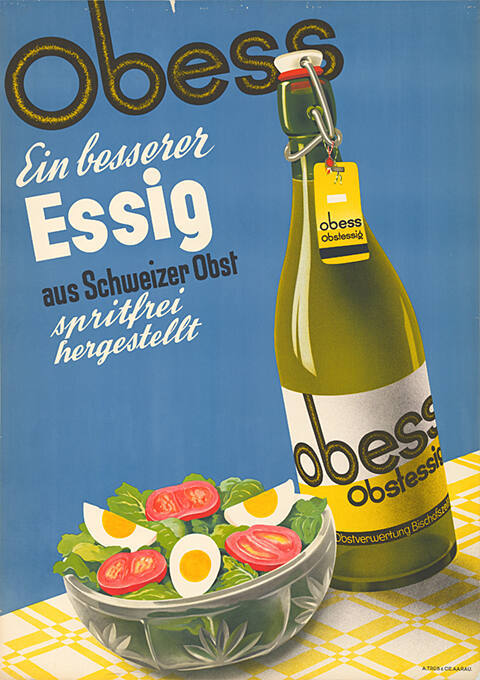 Obess, Ein besserer Essig aus Schweizer Obst