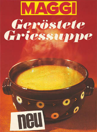 Maggi Geröstete Griessuppe, neu