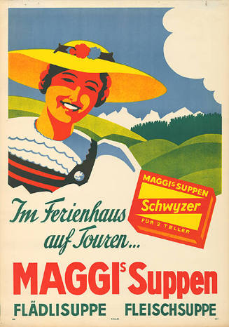 Im Ferienhaus auf Touren, Maggi’s Suppen, Flädlisuppe, Fleischsuppe