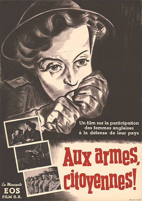 Aux armes, citoyennes! Un film sur la participation des femmes anglaises à la défense de leur pays