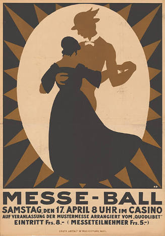 Messe-Ball, im Casino