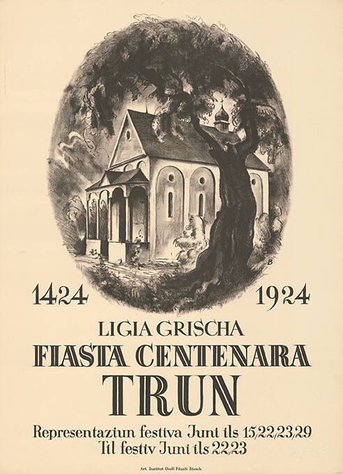 Ligia Grischa, Fiasta Centenara Trun