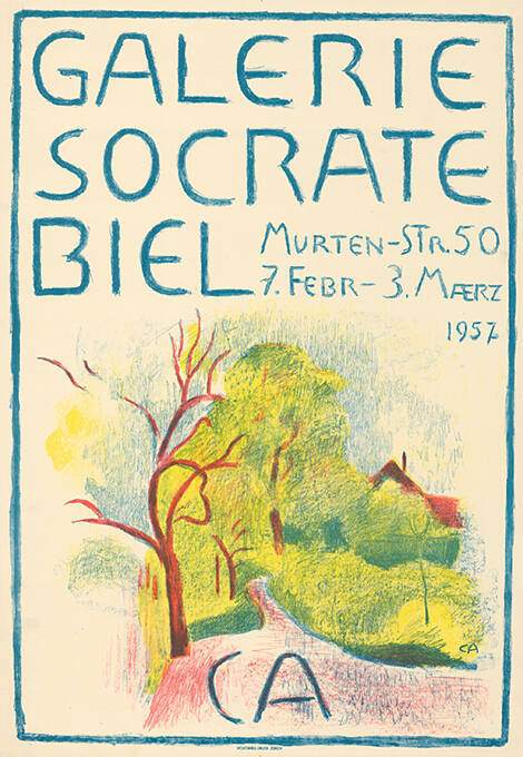 CA,  Galerie Socrate Biel