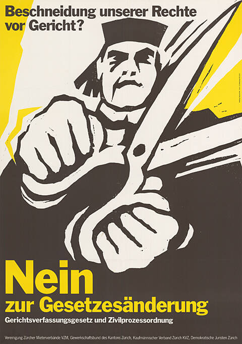 Beschneidung unserer Rechte vor Gericht? Nein zur Gesetzesänderung, Gerichtsverfassungsgesetz und Zivilprozessordnung