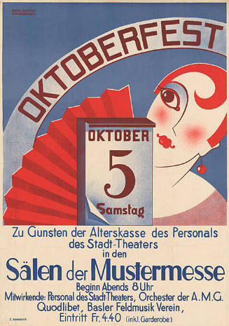 Oktoberfest, in den Sälen der Mustermesse