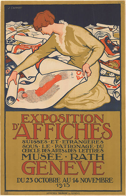 Exposition d’affiches suisses et étrangères, Musée Rath Genève