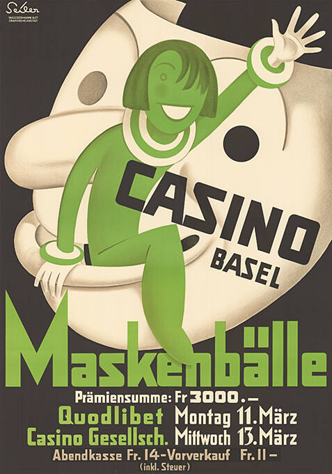 Maskenbälle, Casino Basel