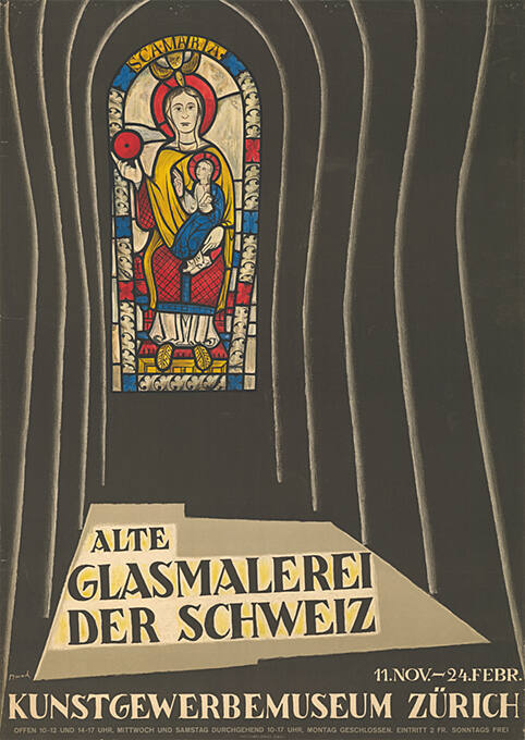 Alte Glasmalerei der Schweiz, Kunstgewerbemuseum Zürich