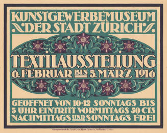 Textilausstellung, Kunstgewerbemuseum der Stadt Zürich