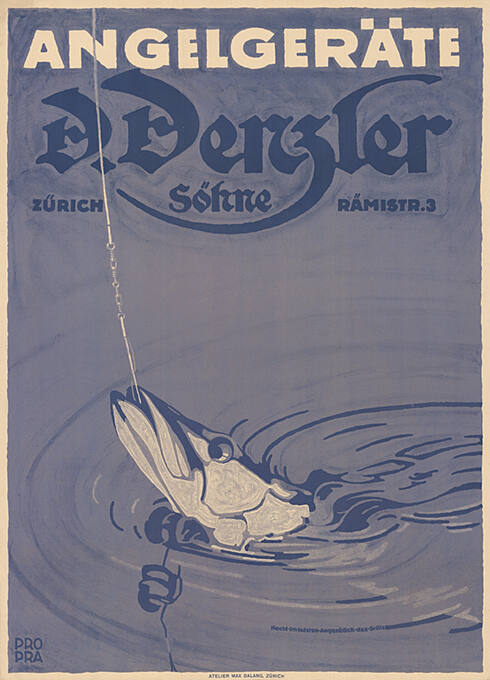 Angelgeräte, D. Denzler Söhne, Zürich