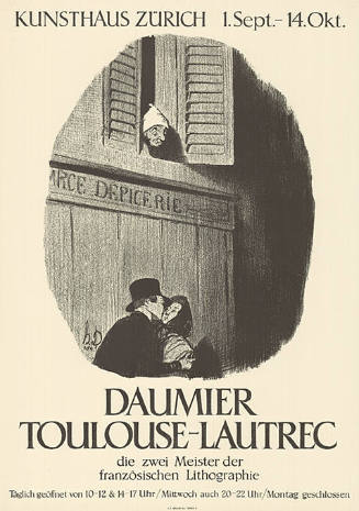 Daumier, Toulouse-Lautrec, Kunsthaus Zürich