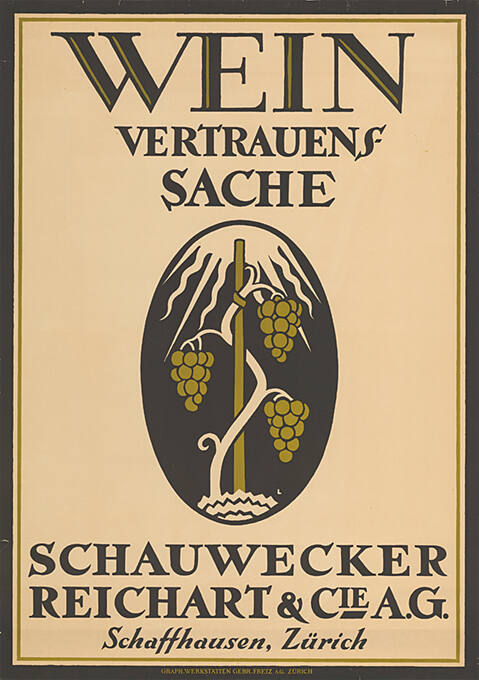 Schauwecker Reichart & Cie, AG, Schaffhausen / Zürich