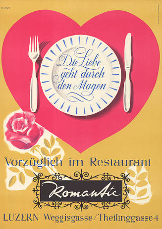 Die Liebe geht durch den Magen, Vorzüglich im Restaurant Romantic, Luzern