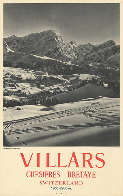 Photo Kunz, Villars-sur-Ollon