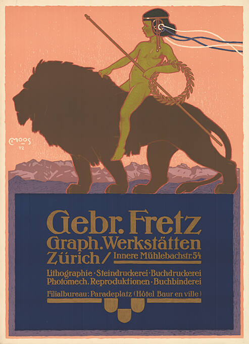 Gebr. Fretz, Graph. Werkstätten, Zürich