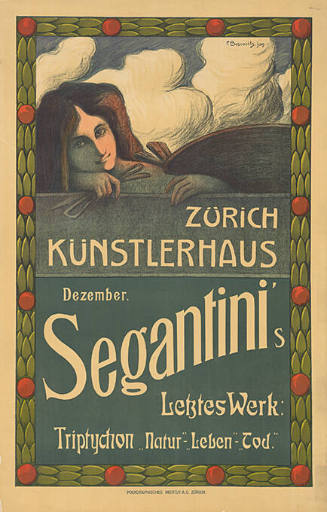 Zürich Künstlerhaus, Segantini’s Letztes Werk