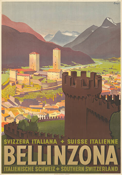 Bellinzona, Svizzera Italiana – Suisse Italienne – Italienische Schweiz – Southern Switzerland