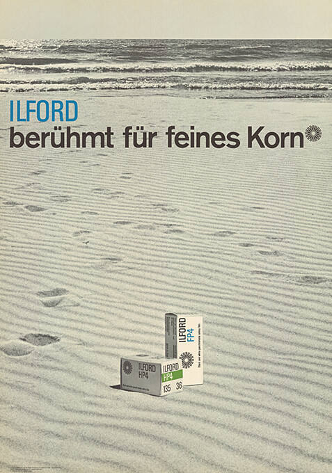 Ilford, berühmt für feines Korn