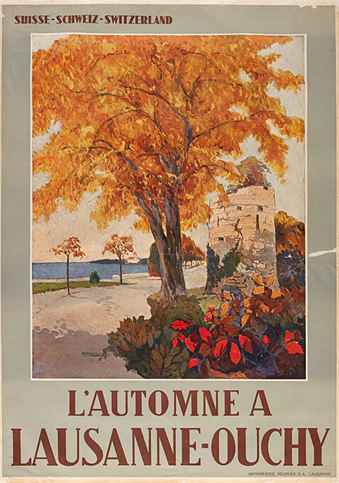 L’automne à Lausanne-Ouchy