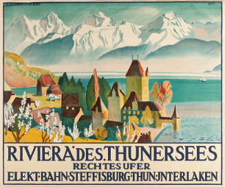 Riviera des Thunersees, Rechtes Ufer, Elekt. Bahn Steffisburg, Thun, Interlaken