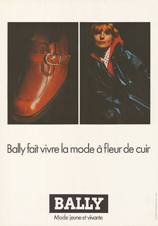 Bally fait vivre la mode à fleur de cuire, Bally, Mode jeune et vivante