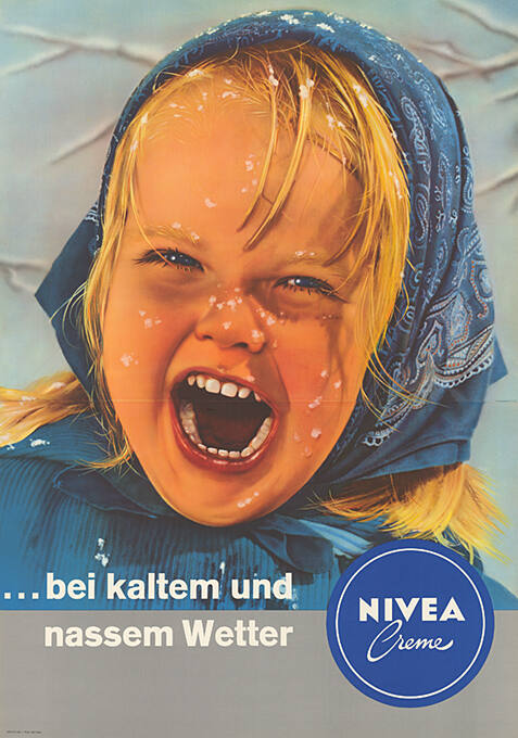 … bei kaltem und nassem Wetter, Nivea Crème