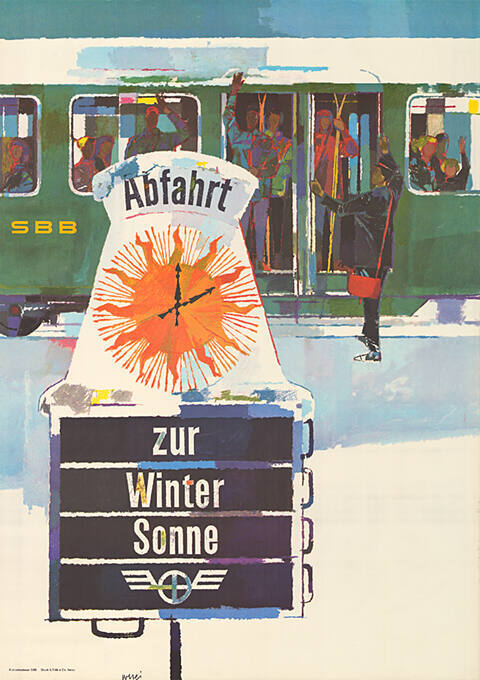 SBB, Abfahrt zur Winter-Sonne