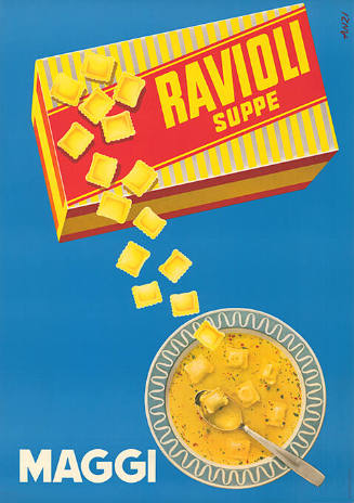 Ravioli-Suppe, Maggi