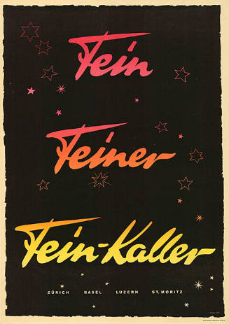 Fein, Feiner, Fein-Kaller