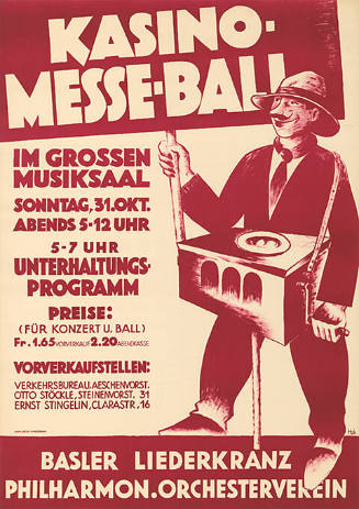 Kasino-Messe-Ball, im grossen Musiksaal