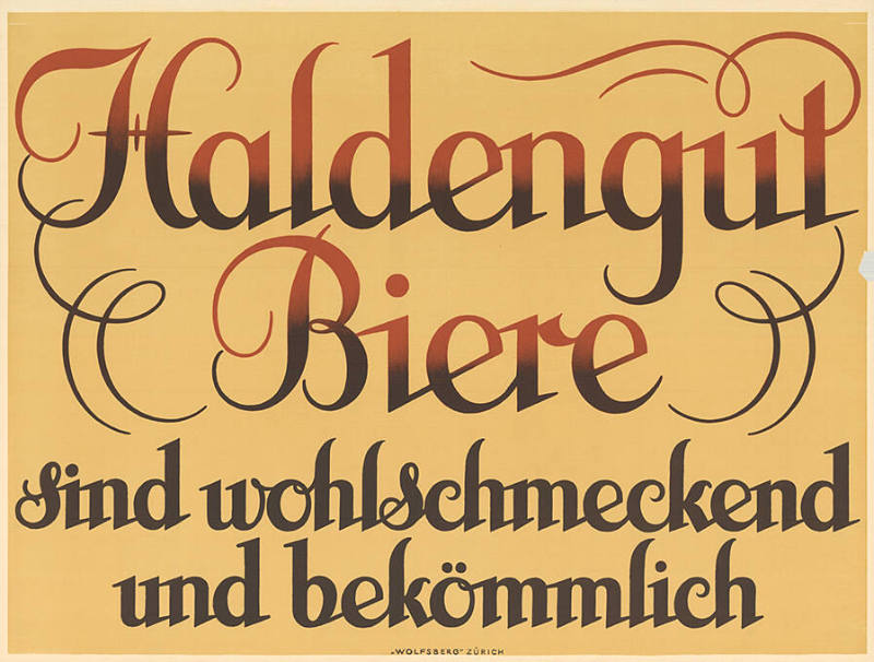 Haldengut Biere sind wohlschmeckend und bekömmlich