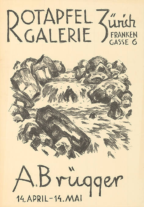 A. Brügger, Rotapfel-Galerie, Zürich