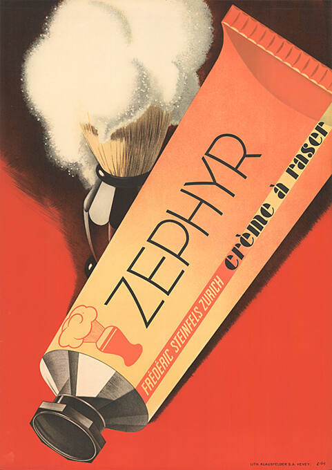 Zephyr, créme à raser