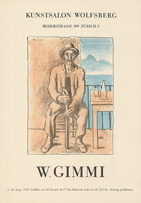 W. Gimmi, Kunstsalon Wolfsberg, Zürich