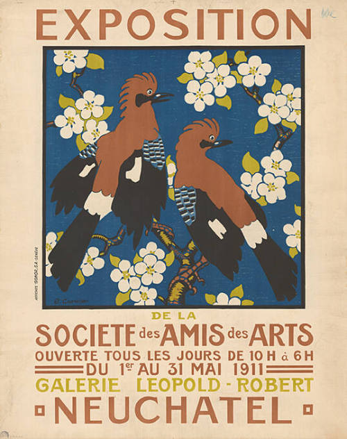 Exposition de la Société des Amis des Arts, Galerie Leopold-Robert, Neuchâtel