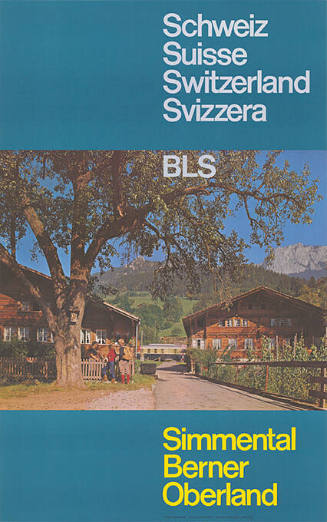 BLS, Simmental, Berner Oberland, Schweiz