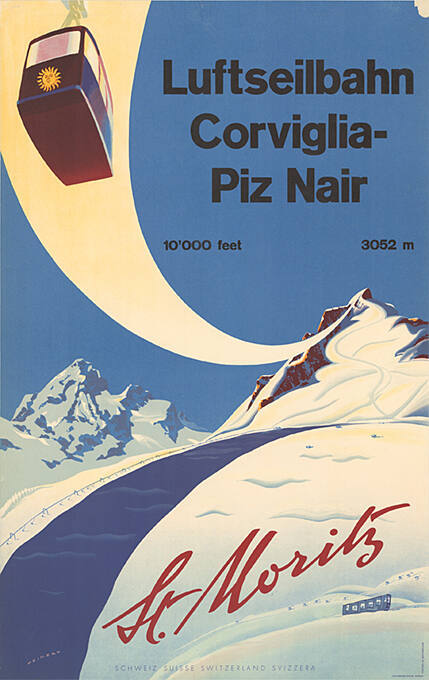 Luftseilbahn Corviglia–Piz Nair, St. Moritz