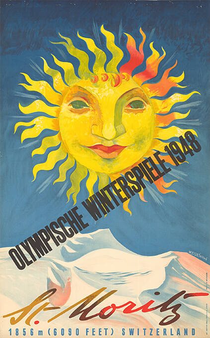 Olympische Winterspiele 1948, St. Moritz