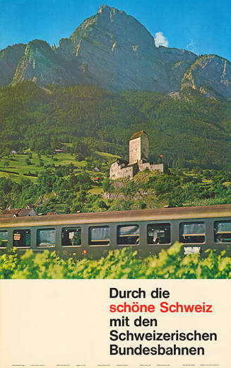 Durch die schöne Schweiz mit den Schweizerischen Bundesbahnen