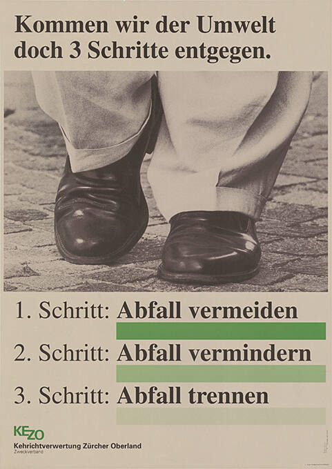 Kommen wir der Umwelt doch 3 Schritte entgegen, KEZO