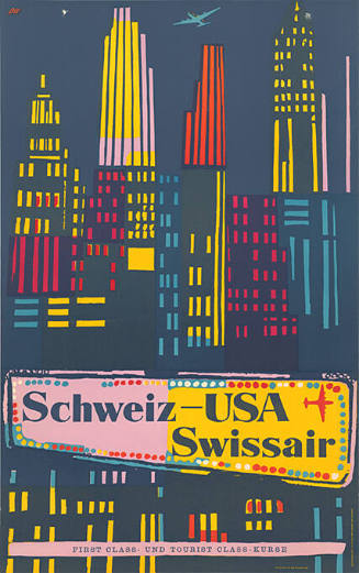 Schweiz–USA, Swissair