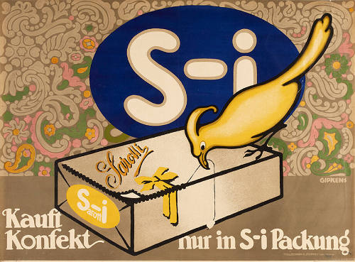 S-i. Kauft Konfekt, nur in S-i Packung