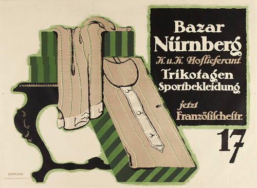 Bazar Nürnberg, K.u.K. Hoflieferant, Trikotagen, Sportbekleidung