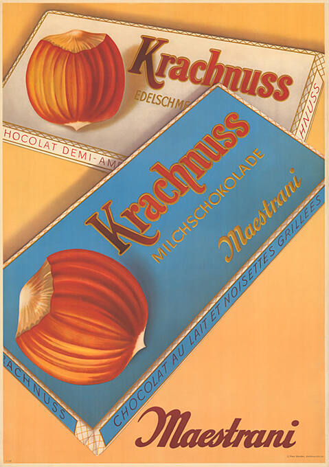 Krachnuss Milchschokolade, Maestrani