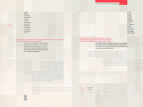 Atelier National de Création Typographique, Paris