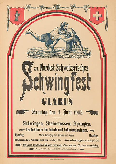 13. Nordost-Schweizerisches Schwingfest Glarus