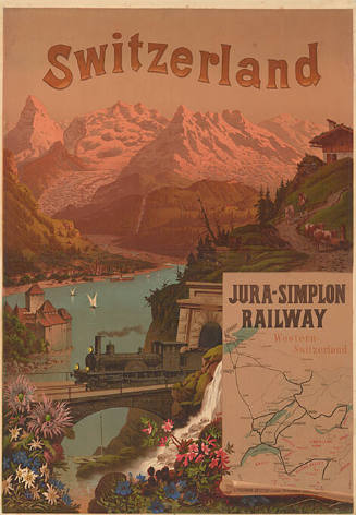 Switzerland, Jura-Simplon Railway