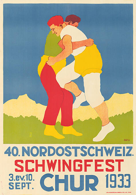 40. Nordostschweiz. Schwingfest, Chur